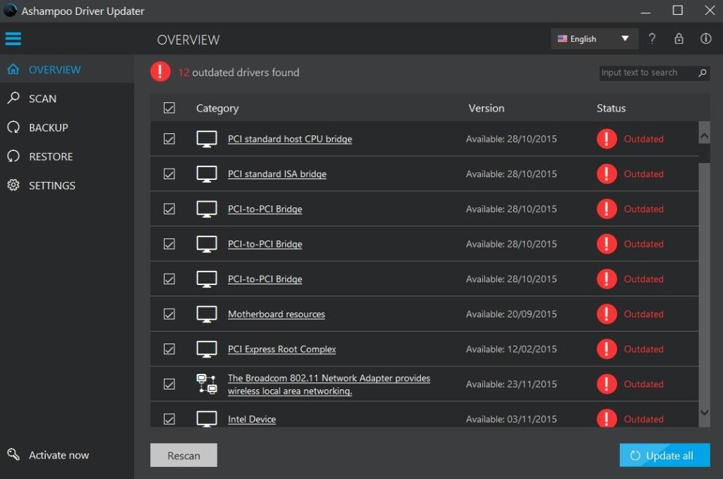 Ashampoo Driver Updater