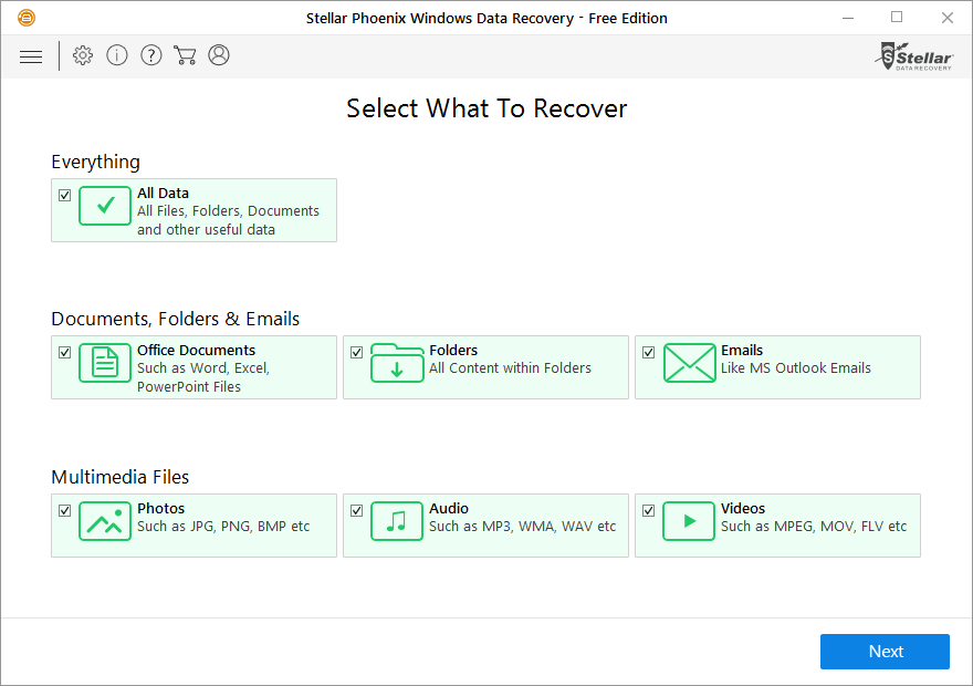Stellar Phoenix Windows Data Recovery Pro