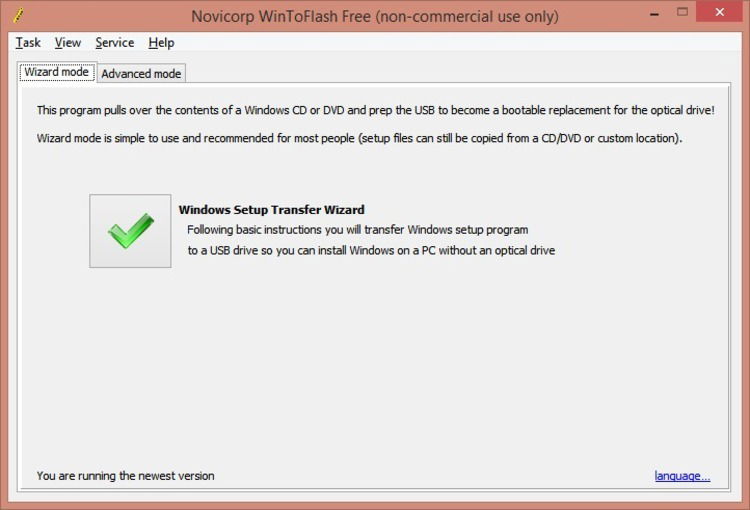 WinToFlash Pro
