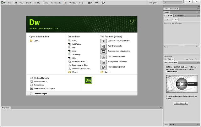 Adobe Dreamweaver CS6