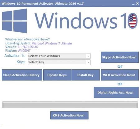 Win10 Permanent Activator Ultimate
