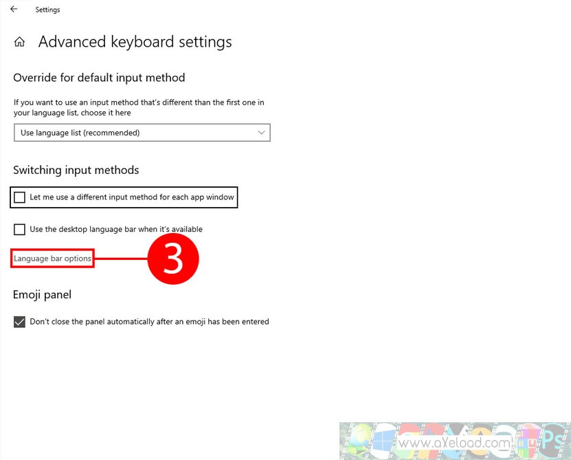 How to change keyboard language