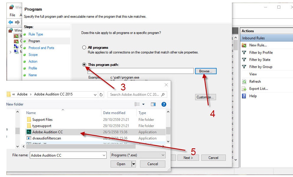 How to Block Program Firewall
