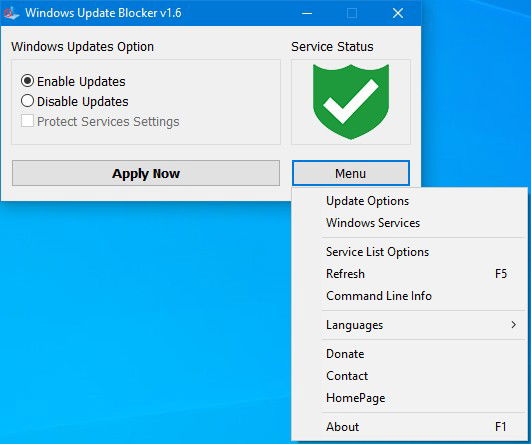 Windows Update Blocker