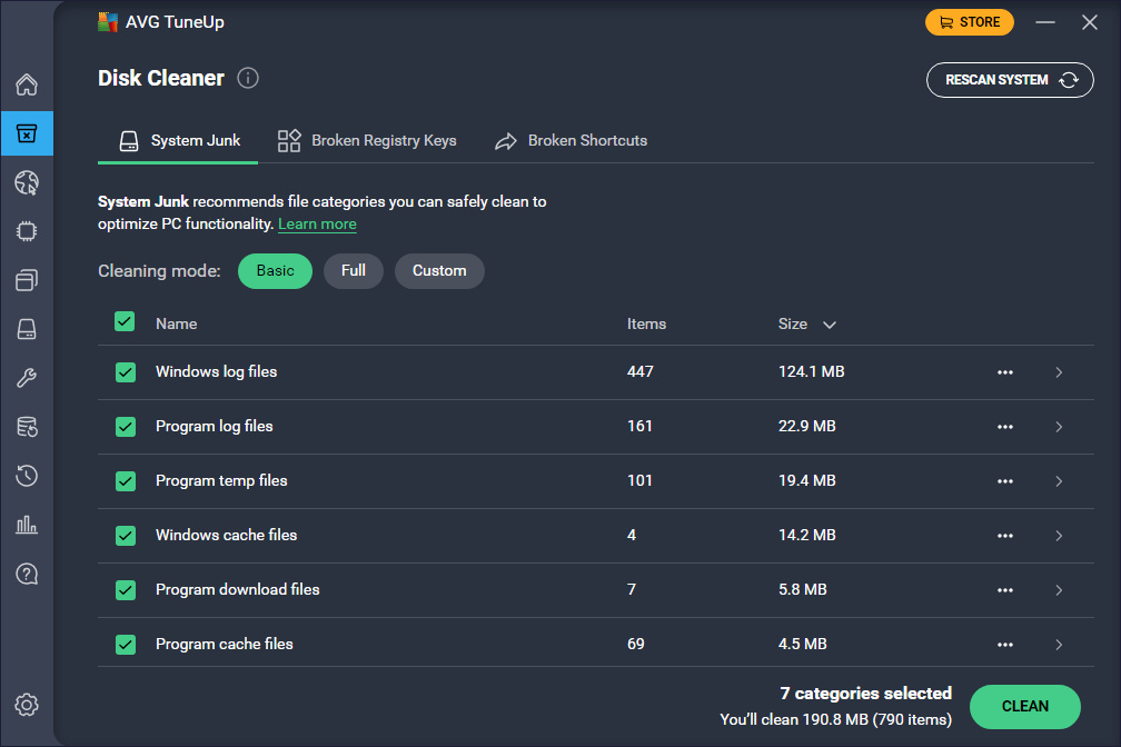 AVG PC TuneUp