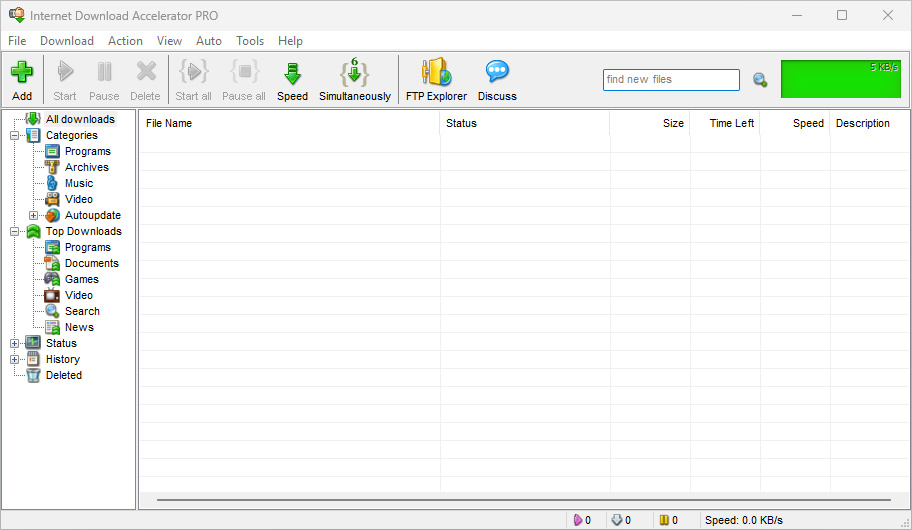 Internet Download Accelerator Pro