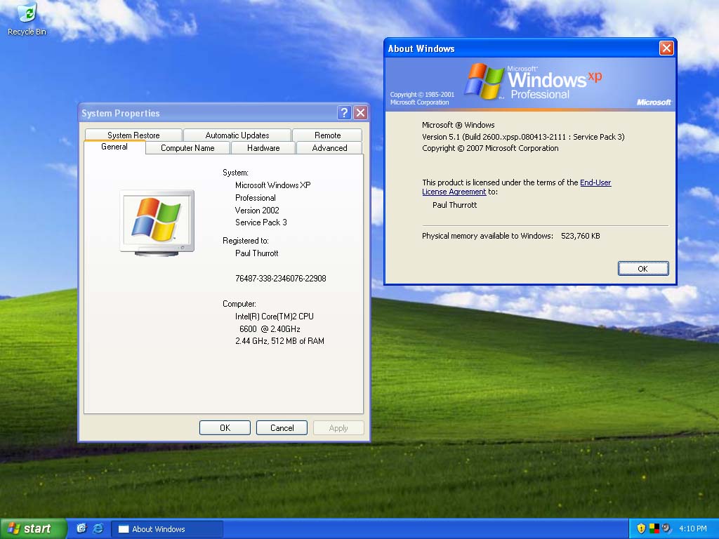 Windows XP Professional