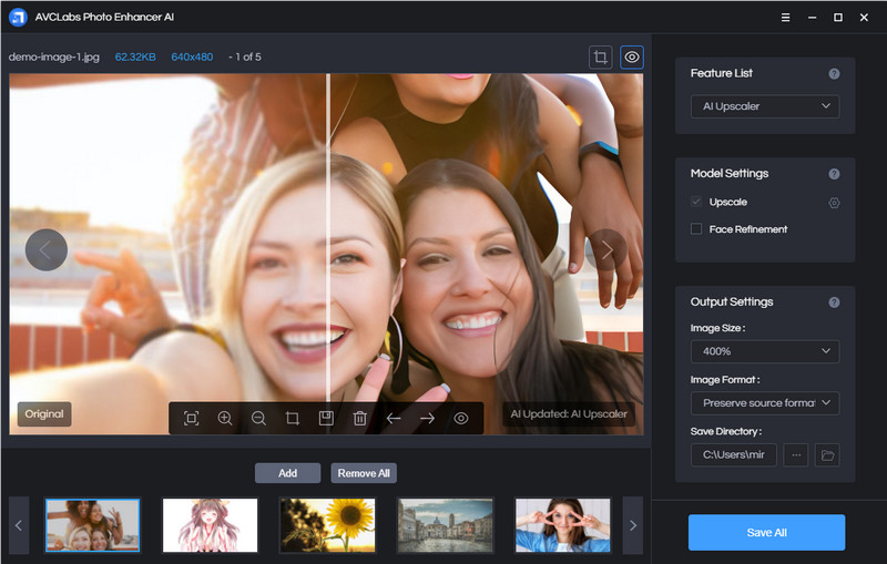 AVCLabs Photo Enhancer AI