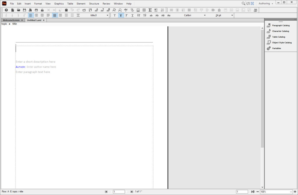 Adobe FrameMaker