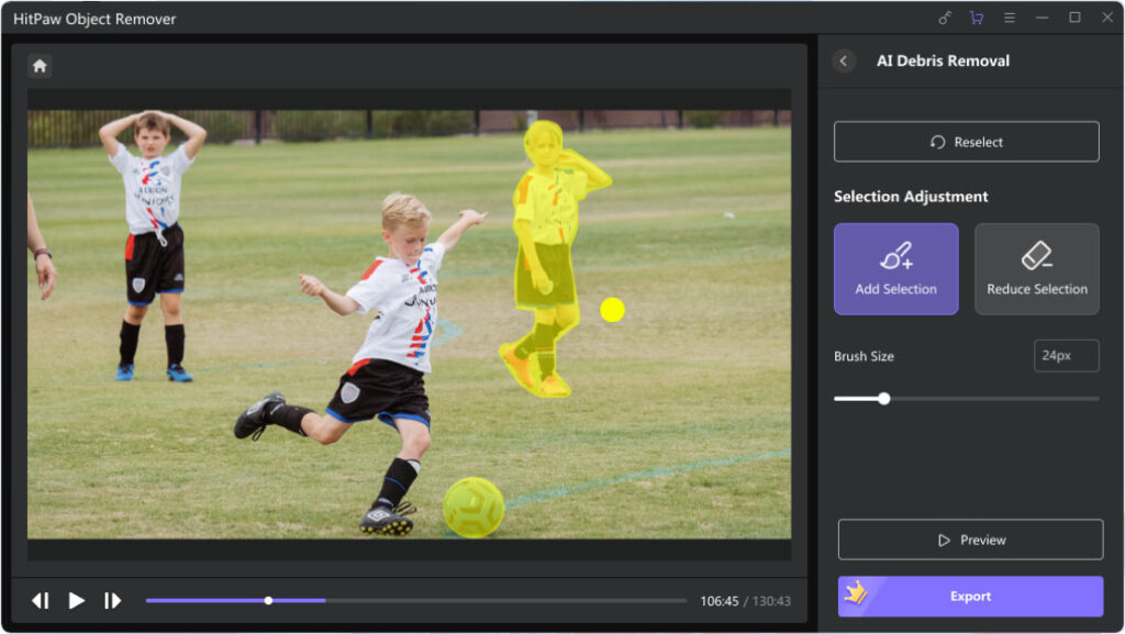 HitPaw Video Object Remover