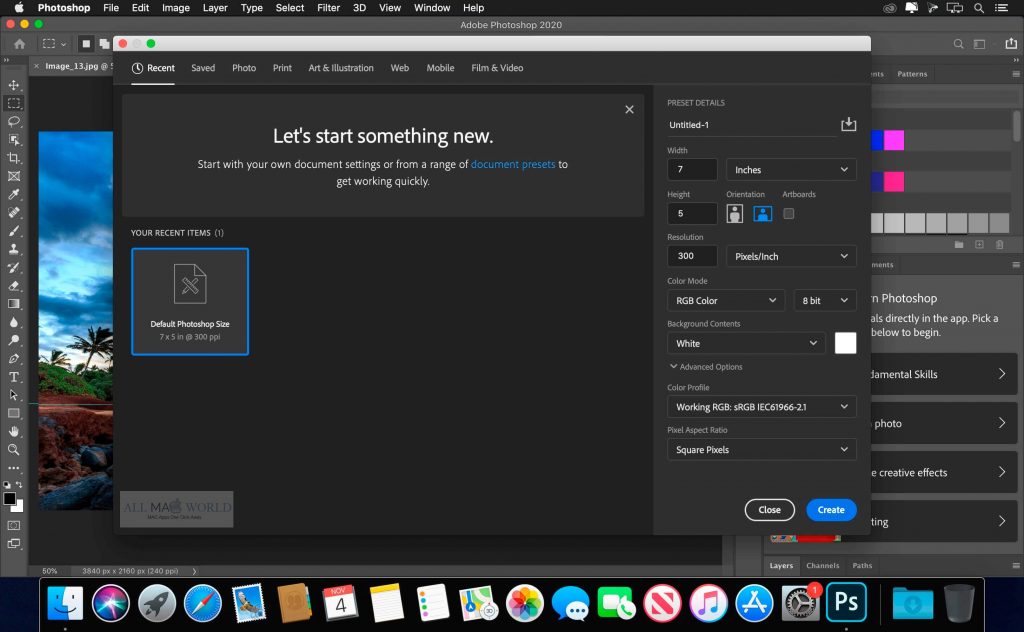 Adobe Photoshop 2024 macOS