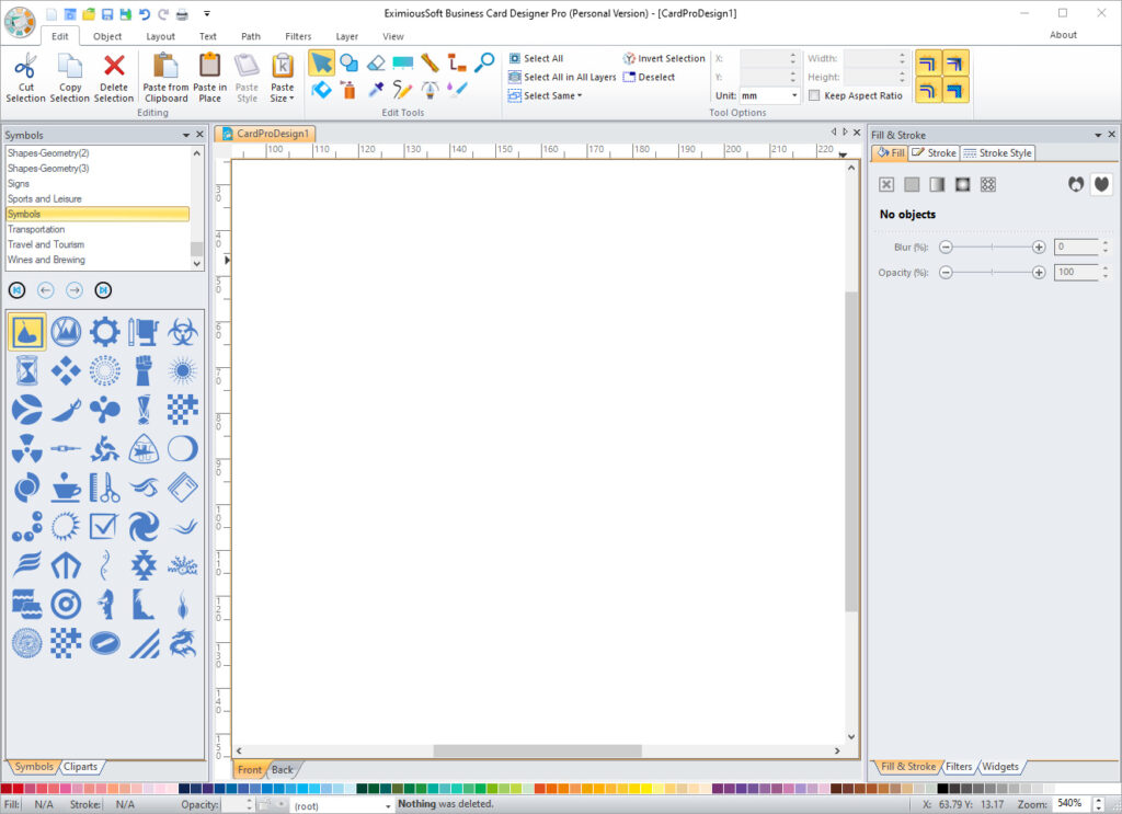 EximiousSoft Business Card Designer Pro