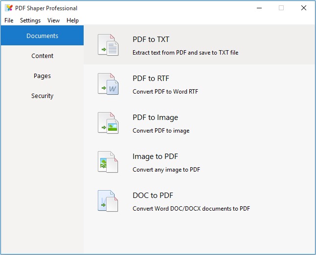 PDF Shaper Professional