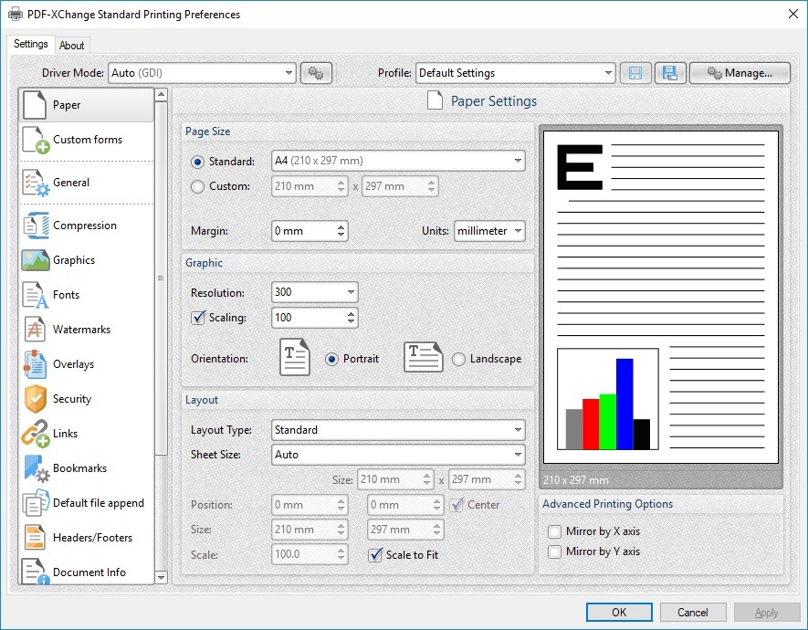 PDF-XChange Standard Printer