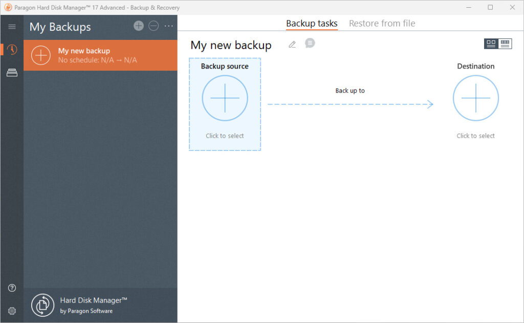 Paragon Hard Disk Manager
