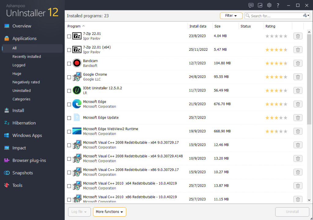 Ashampoo UnInstaller