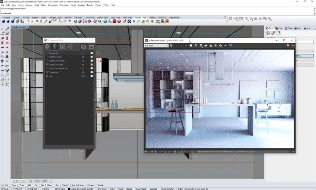 V-Ray for Rhinoceros