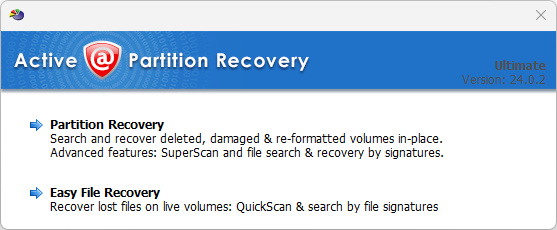 Active@ Partition Recovery Ultimate