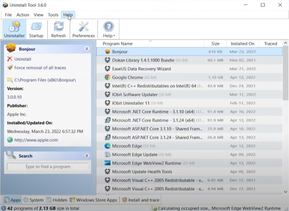 Uninstall Tool