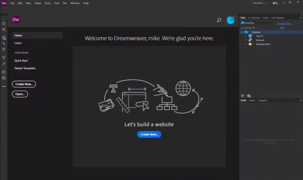 Adobe Dreamweaver