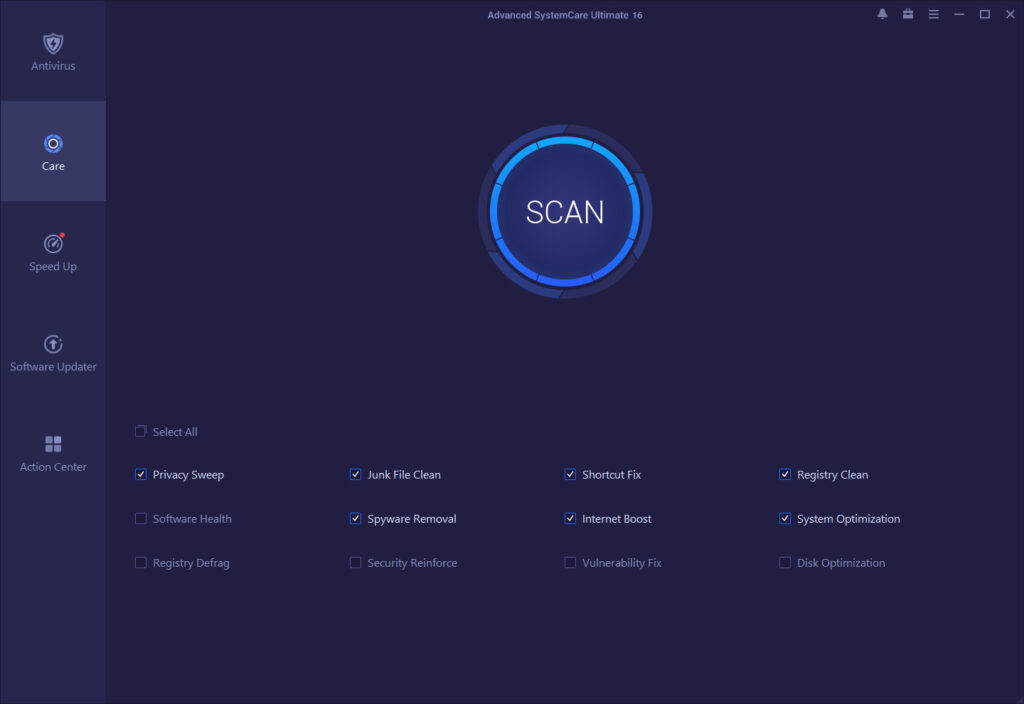 Advanced SystemCare Ultimate