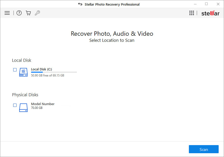Stellar Photo Recovery