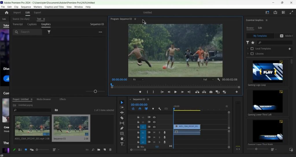 Adobe Premiere Pro 2022