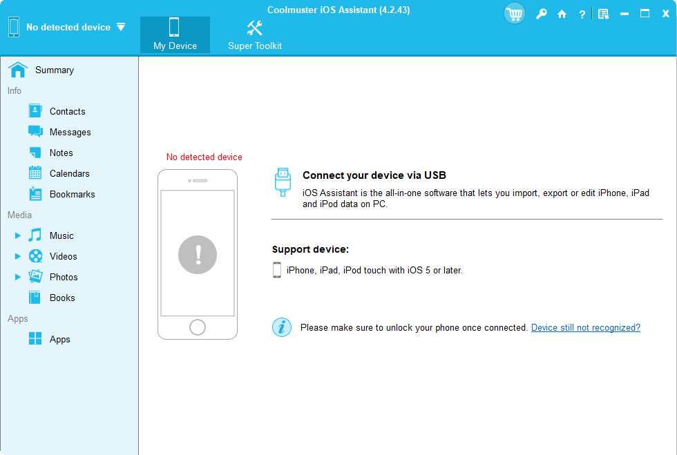 Coolmuster iOS Assistant