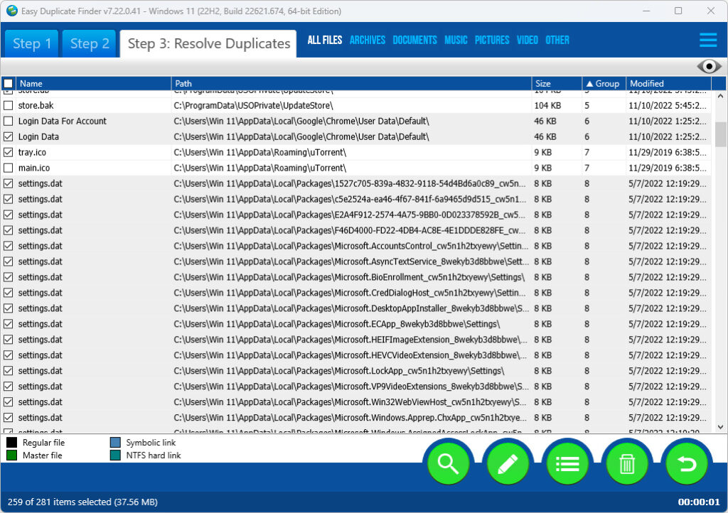 Easy Duplicate Finder