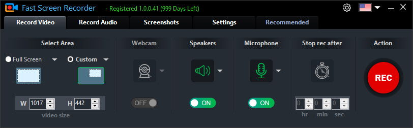 Fast Screen Recorder