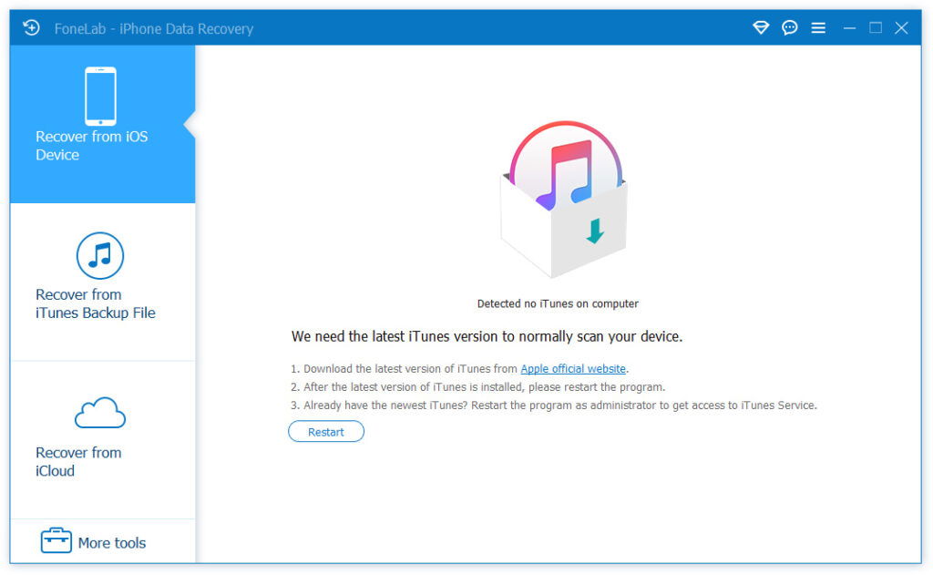 Aiseesoft FoneLab iPhone Data Recovery