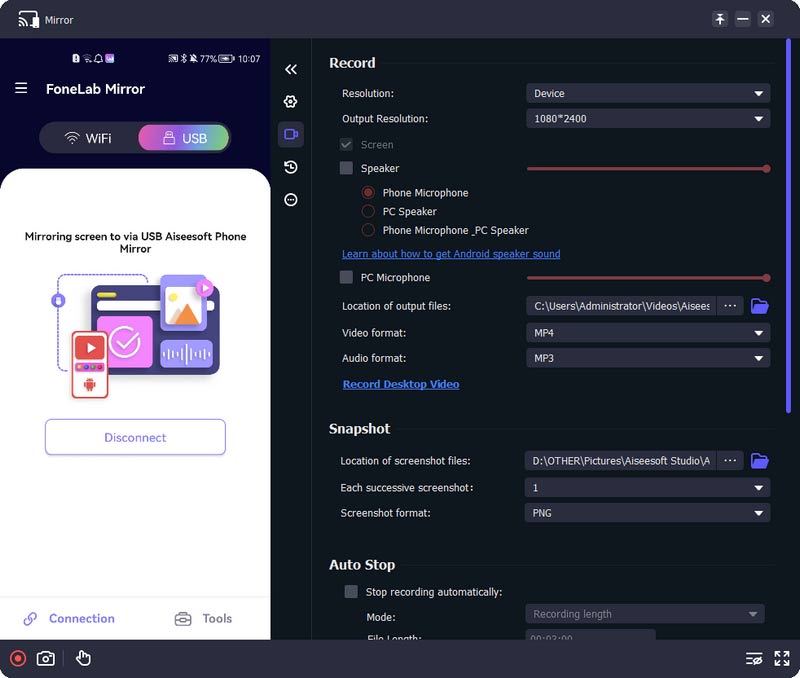 Aiseesoft Phone Mirror