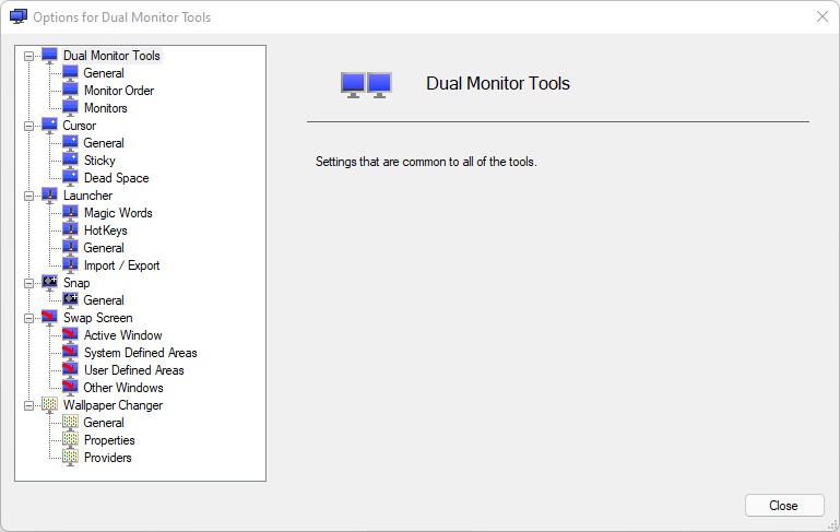 Dual Monitor Tools