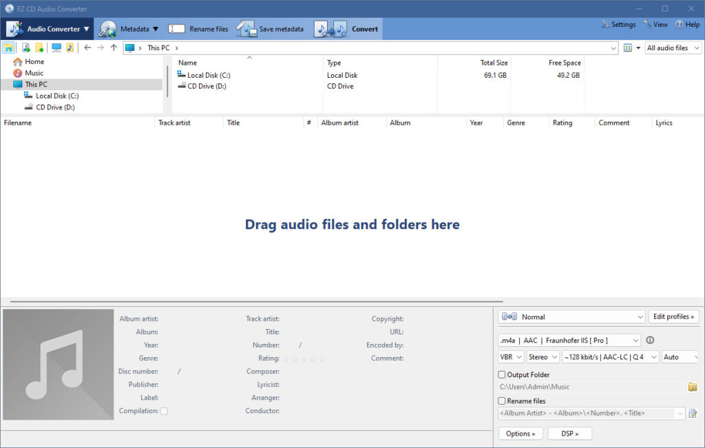 EZ CD Audio Converter