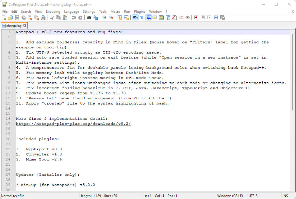 Notepad++