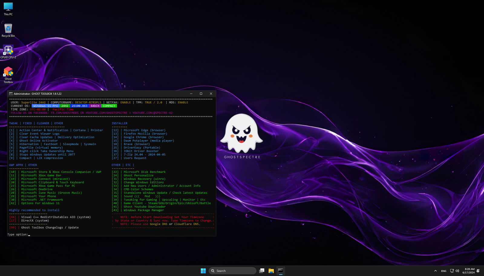 Windows 11 Pro Superlite 24H2