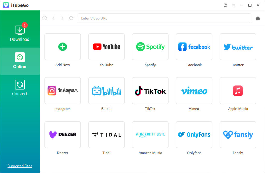 iTubeGo YouTube Downloader