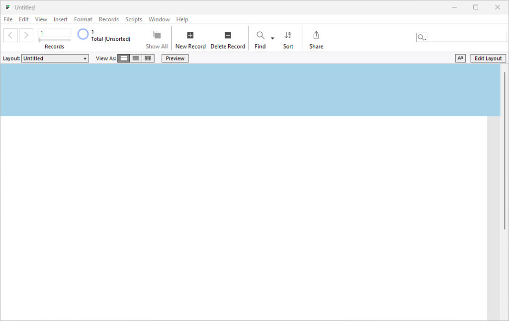Claris FileMaker Pro