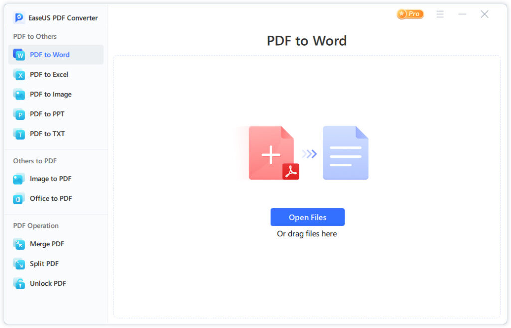 EaseUS PDF Converter Pro