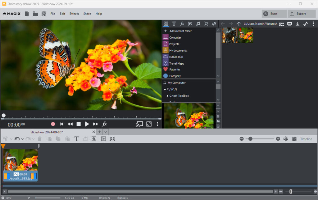 MAGIX Photostory 2025 Deluxe