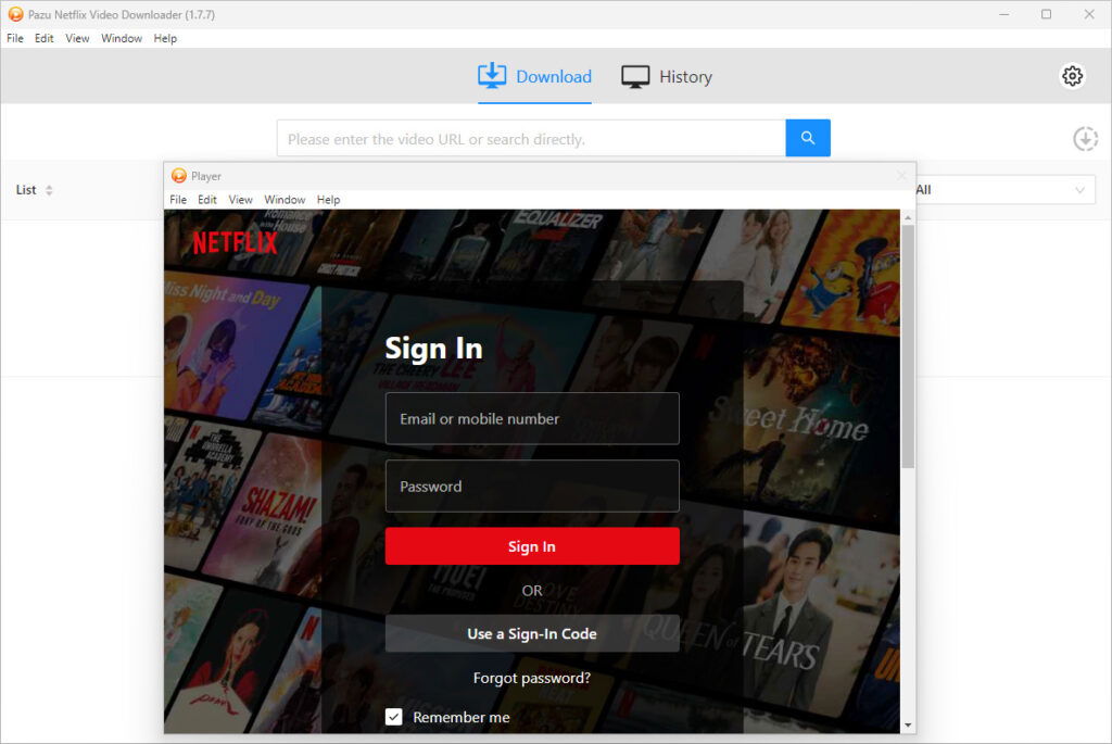 Pazu Netflix Video Downloader