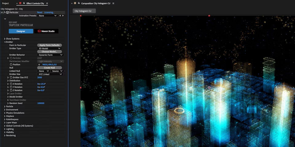 Red Giant Trapcode Suite