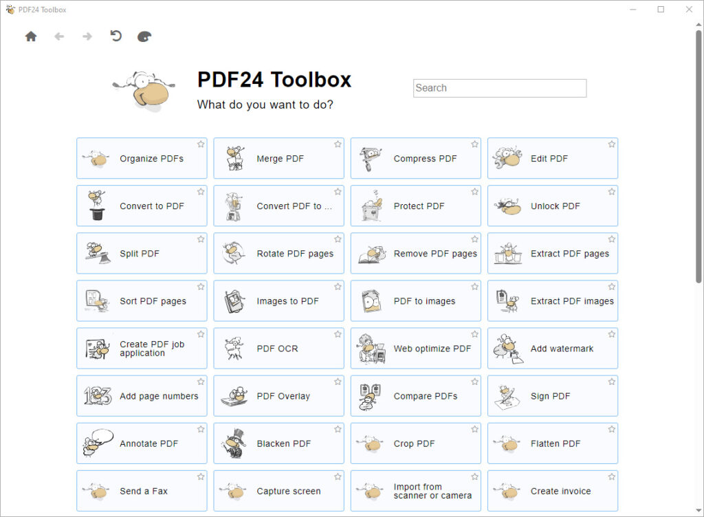 PDF24 Creator Toolbox